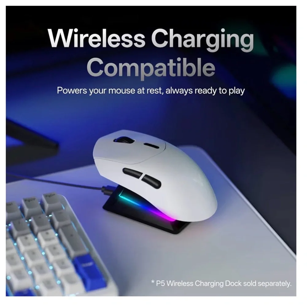 Wireless White Mouse